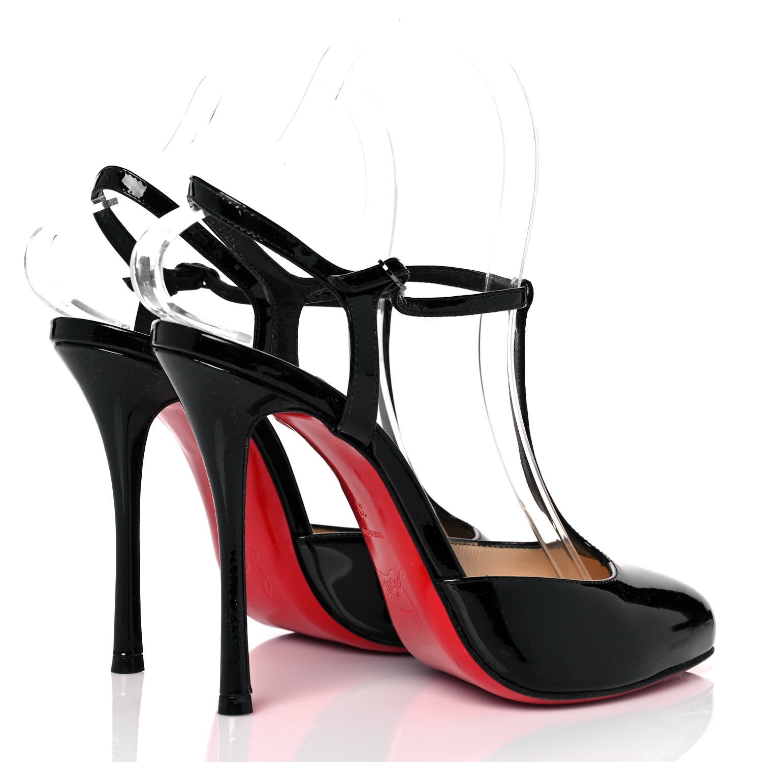 Christian Louboutin Patent Me Pam 100 Pumps 37 Black 4 of 7