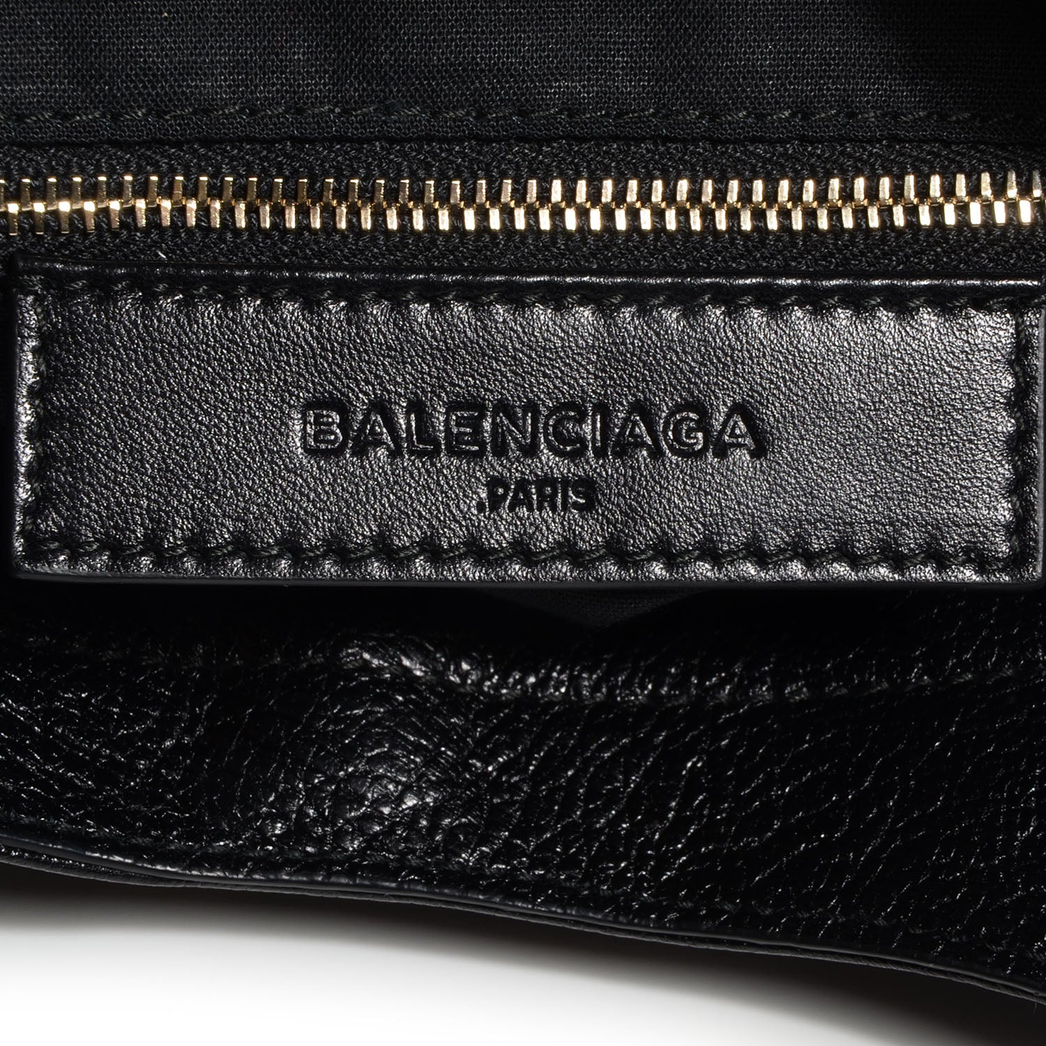 Balenciaga Chevre Metallic Edge Velo Black 6 of 10