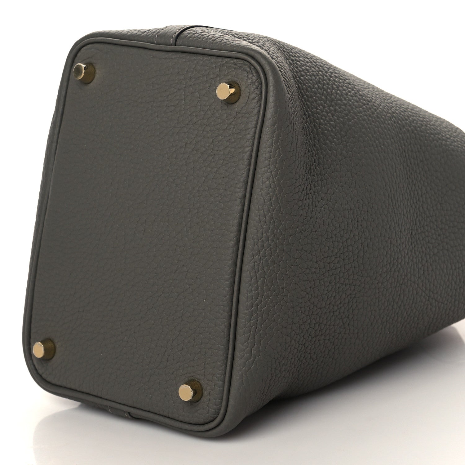 Hermes Taurillon Clemence Picotin Lock 18 PM Gris Meyer 9 of 9
