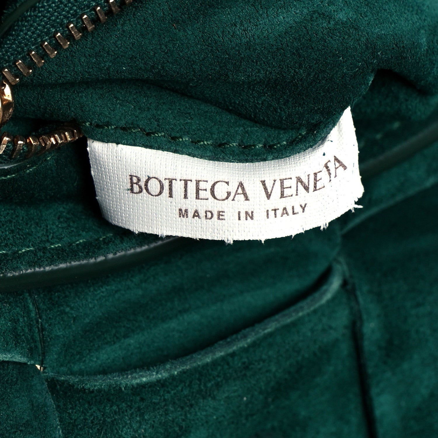 Bottega Veneta Suede Maxi Intrecciato Padded Chain Cassette Crossbody Bag Emerald Green 7 of 12