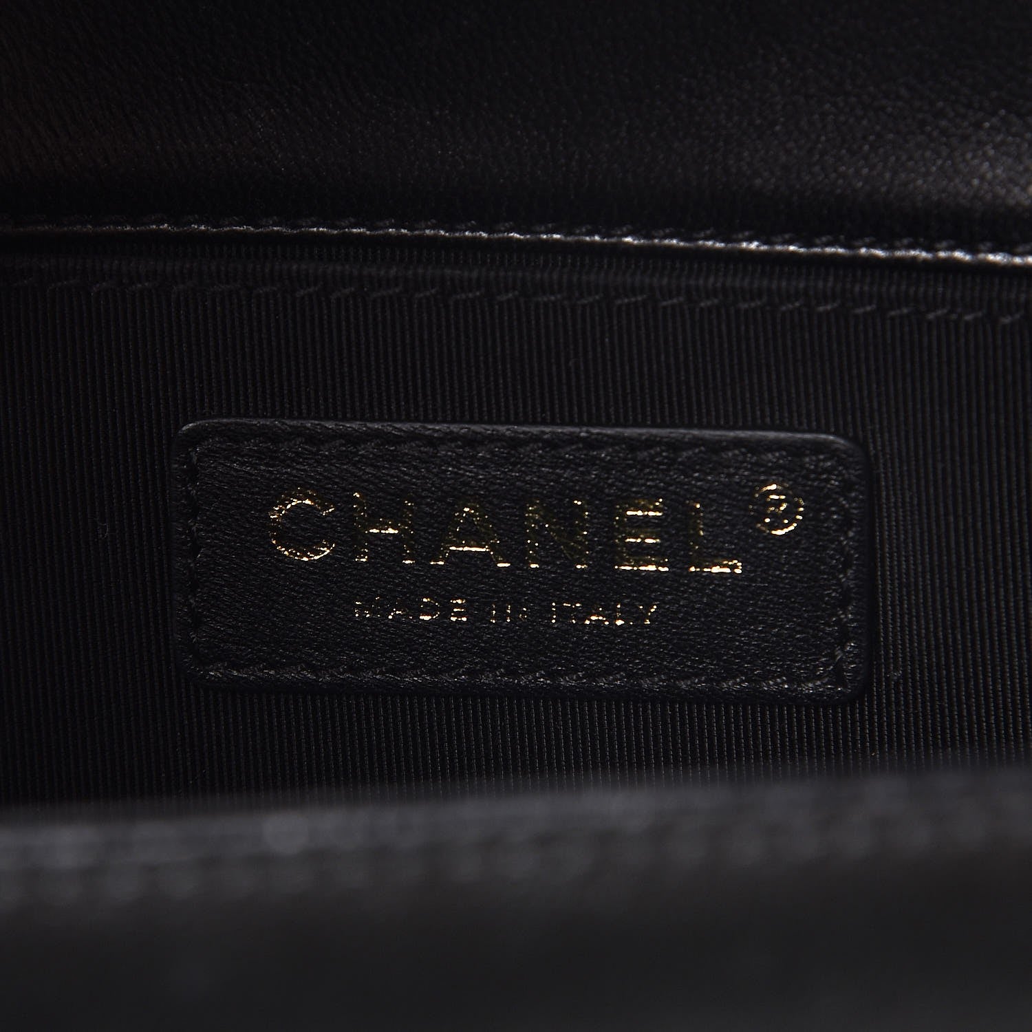 Chanel Lambskin Quilted Medium Boy Flap Black 6 of 13