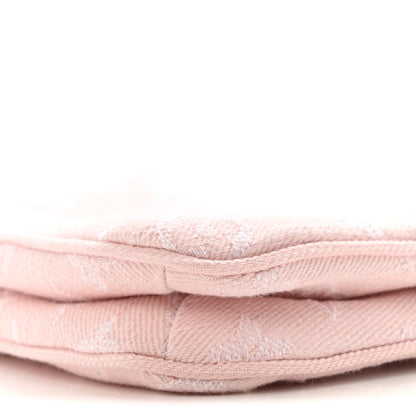 Louis Vuitton Monogram Denim Liv Pochette Washed Pink 11 of 12