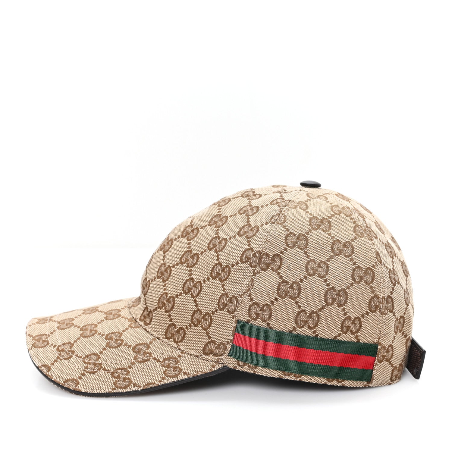Gucci Monogram Web Baseball Hat M Beige Cocoa 4 of 10