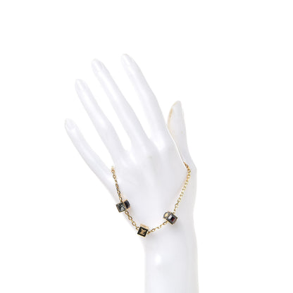 Louis Vuitton Swarovski Gamble Bracelet Gold 2 of 4