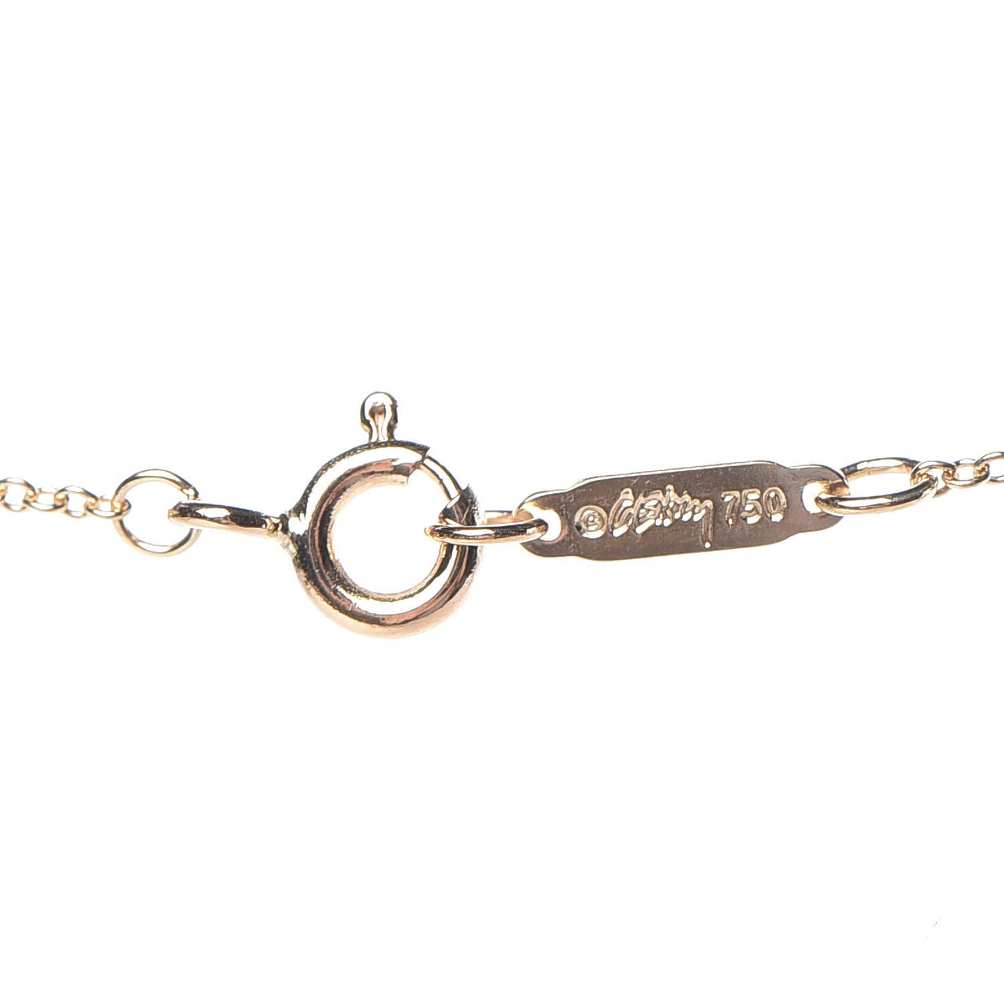 18K Yellow Gold Frank Gehry Orchid Pendant Necklace