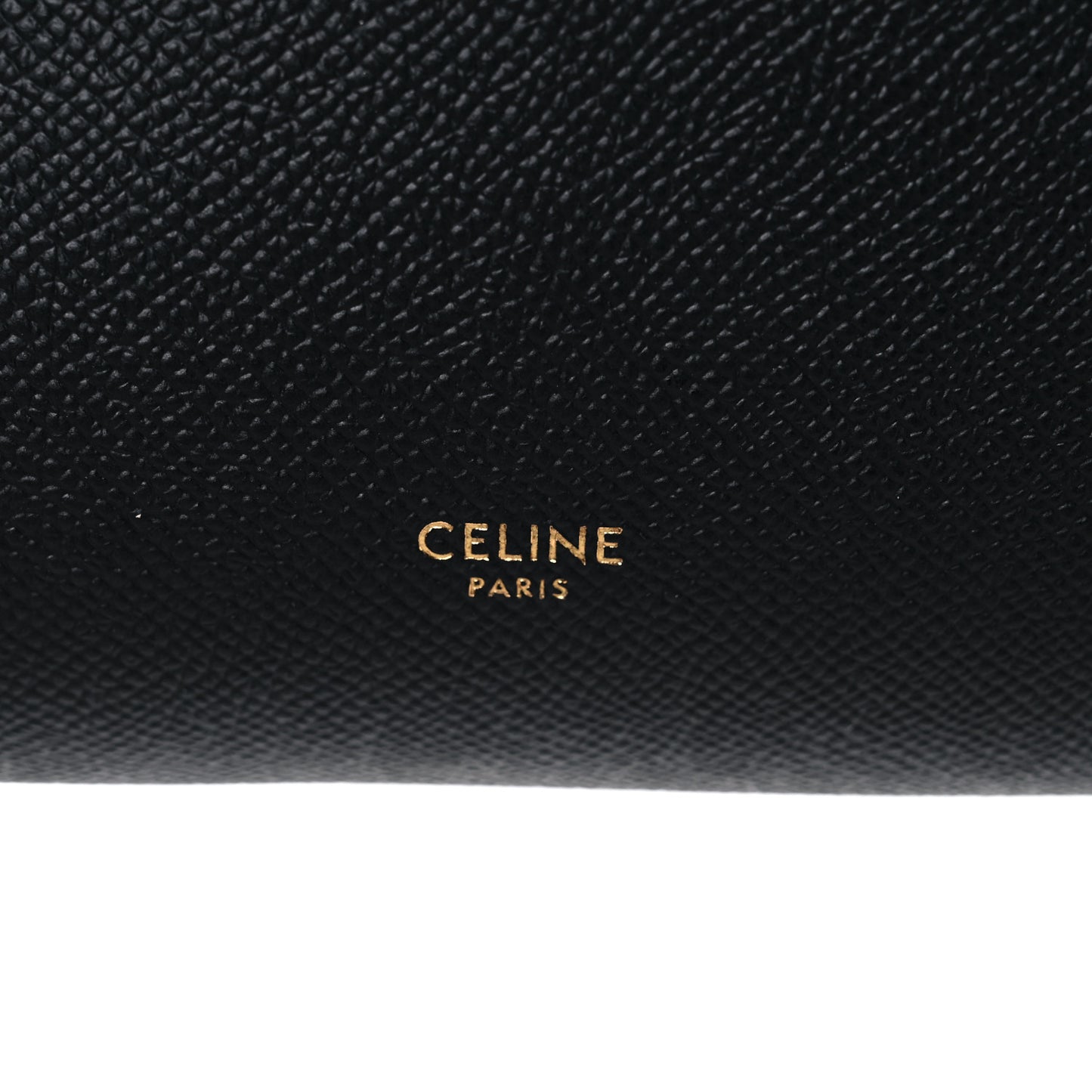 Grained Calfskin Nano Belt Bag Black