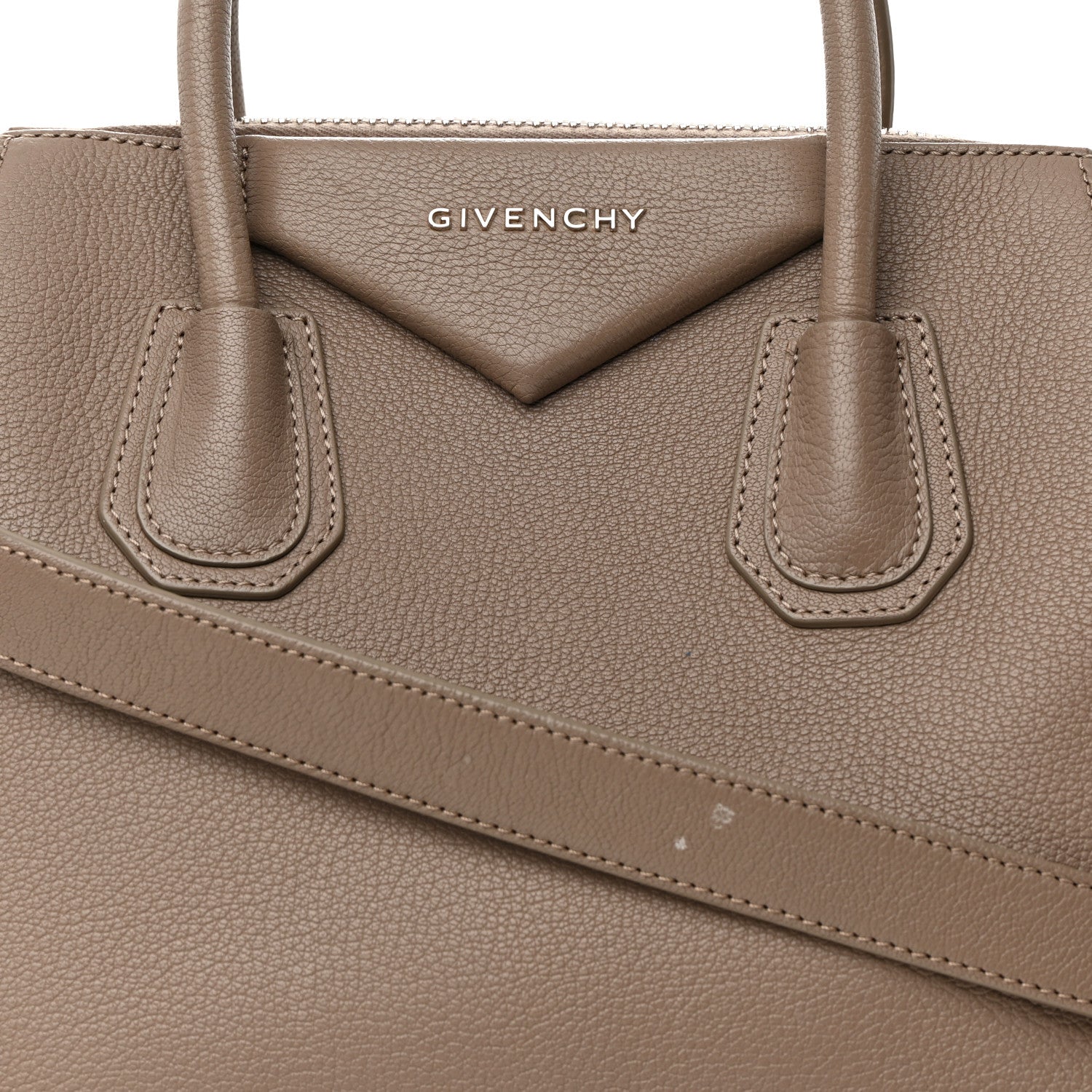 Givenchy Sugar Goatskin Small Antigona Mastic 8 of 15