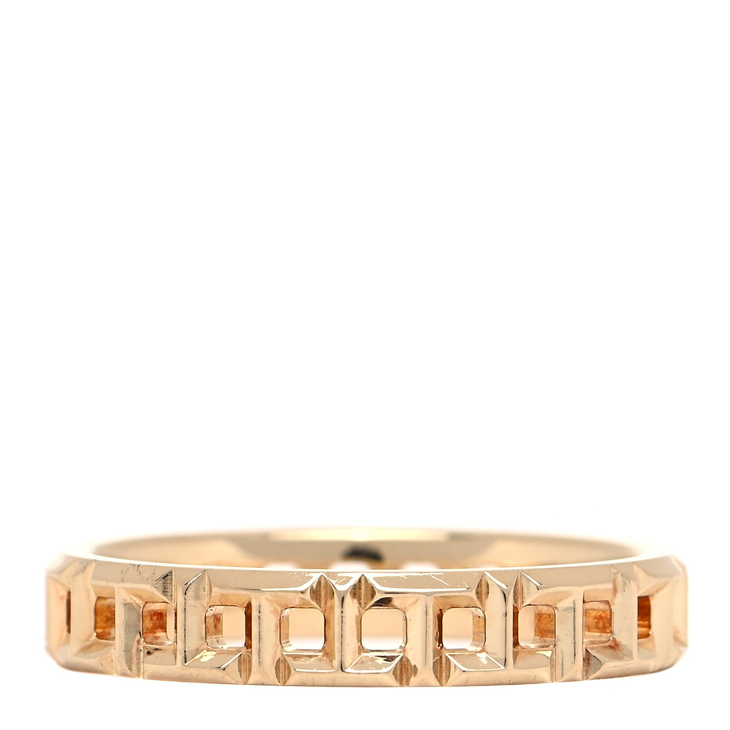 Tiffany 18K Yellow Gold T True Narrow Ring 52 6 1 of 4