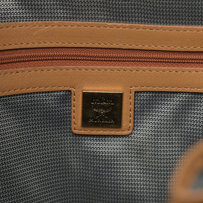 MCM Visetos Medium Side Studs Stark Backpack Cognac 6 of 12