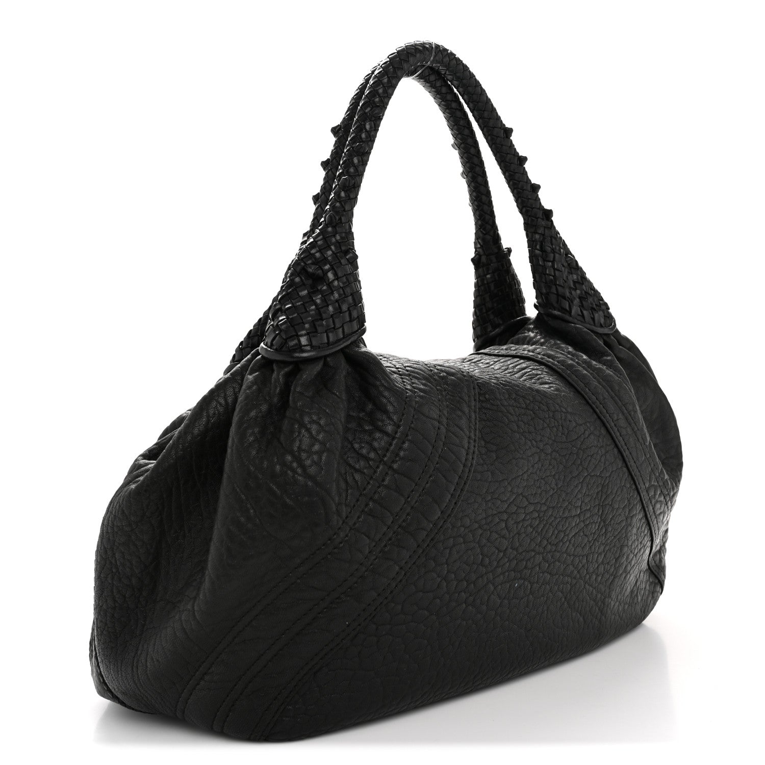 Fendi Nappa Nuvolata Spy Black 3 of 15
