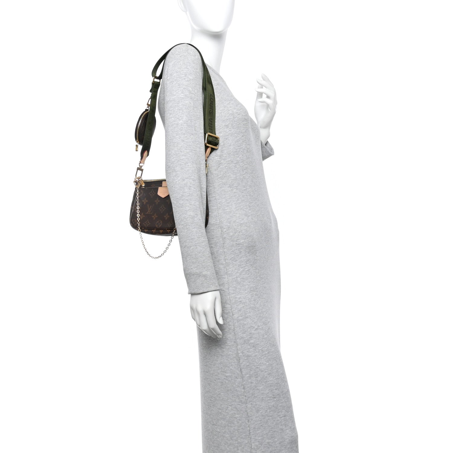 Louis Vuitton Monogram Multi Pochette Accessories Kaki 2 of 14