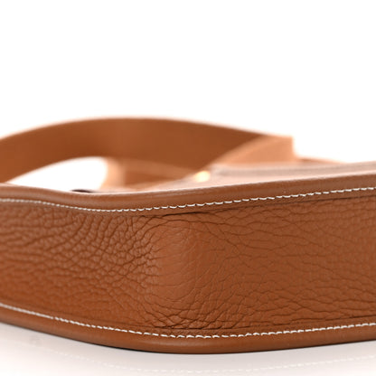 Hermes Taurillon Clemence Evelyne TPM Gold 9 of 11