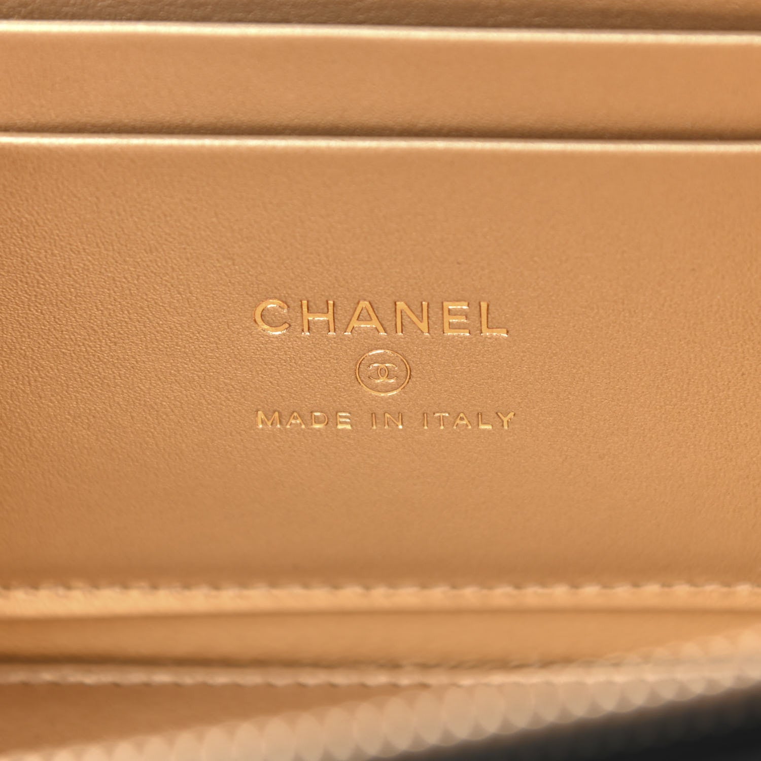 Chanel Lambskin Quilted Small Pearl Crush Vanity Case With Chain Black 7 of 12