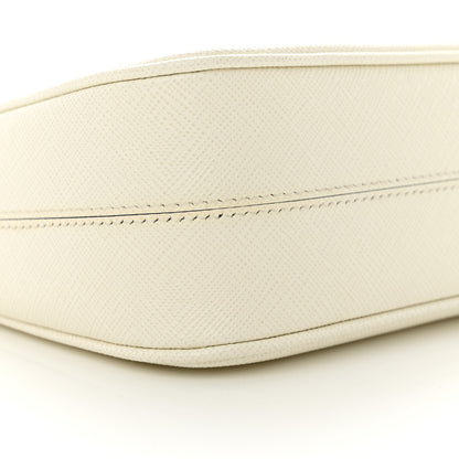 Prada Saffiano Re-Edition 2005 Shoulder Bag White 8 of 9