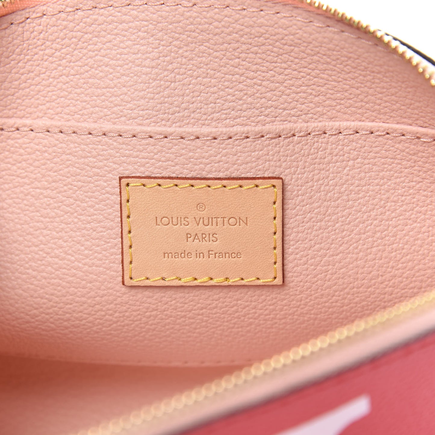 Monogram Giant Cosmetic Pouch Rouge