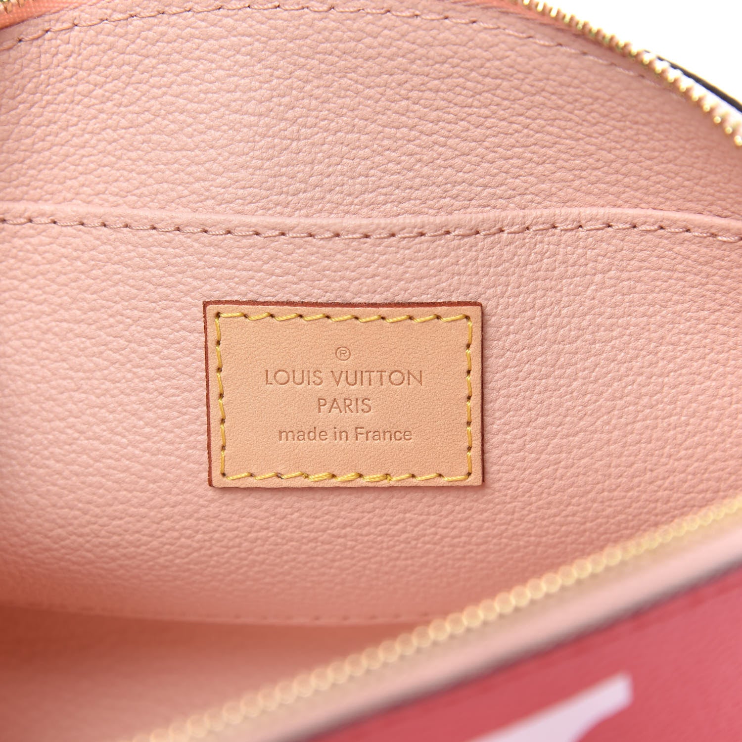 Louis Vuitton Monogram Giant Cosmetic Pouch Rouge 6 of 9
