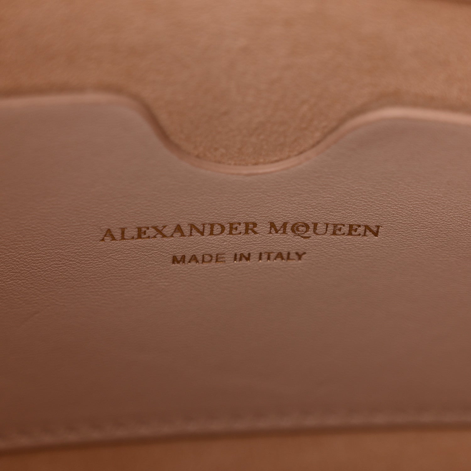 Alexander McQueen Sweet Calfskin Small Heroine 30 Nude 6 of 16