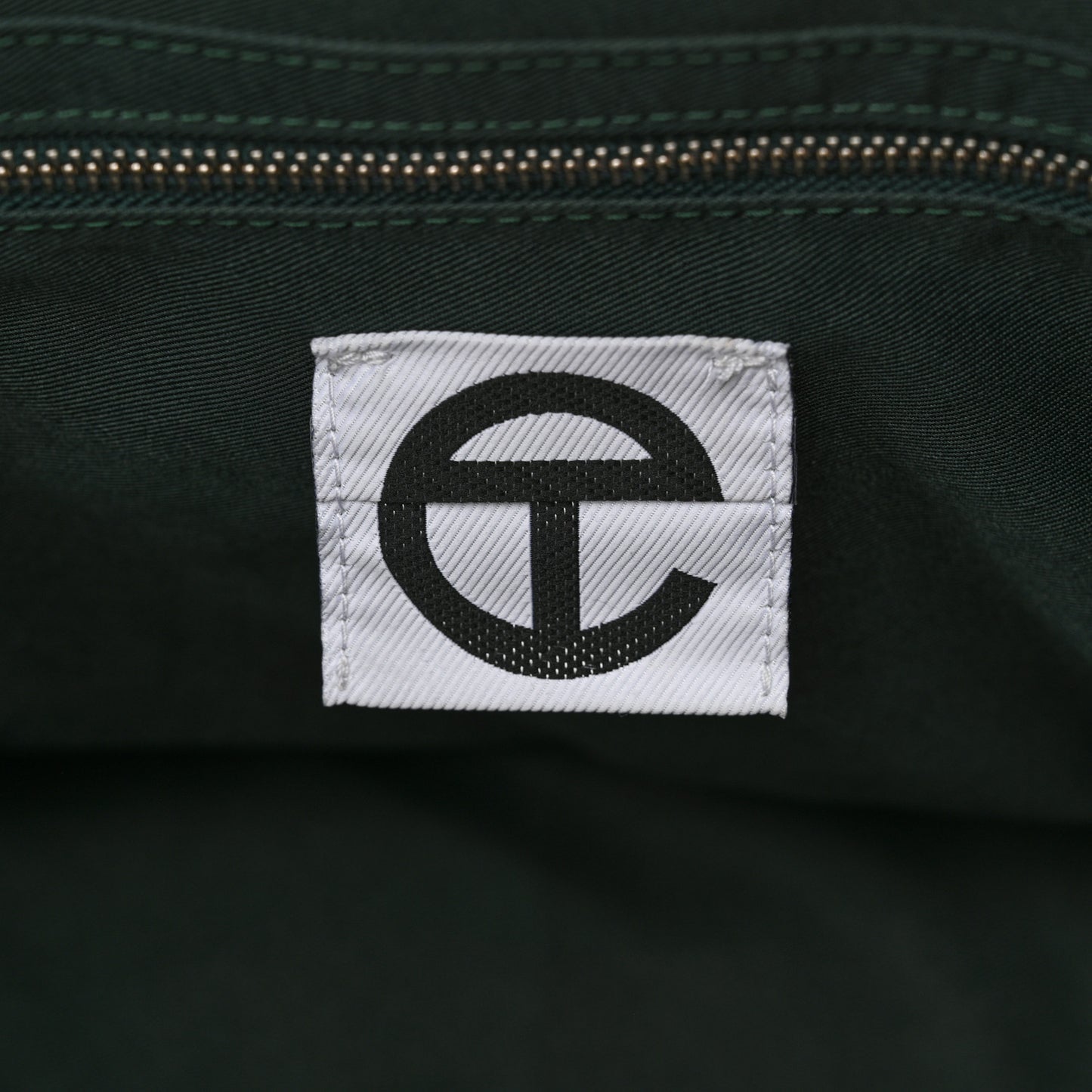 Vegan Leather Medium Shopping Bag Dark Olive