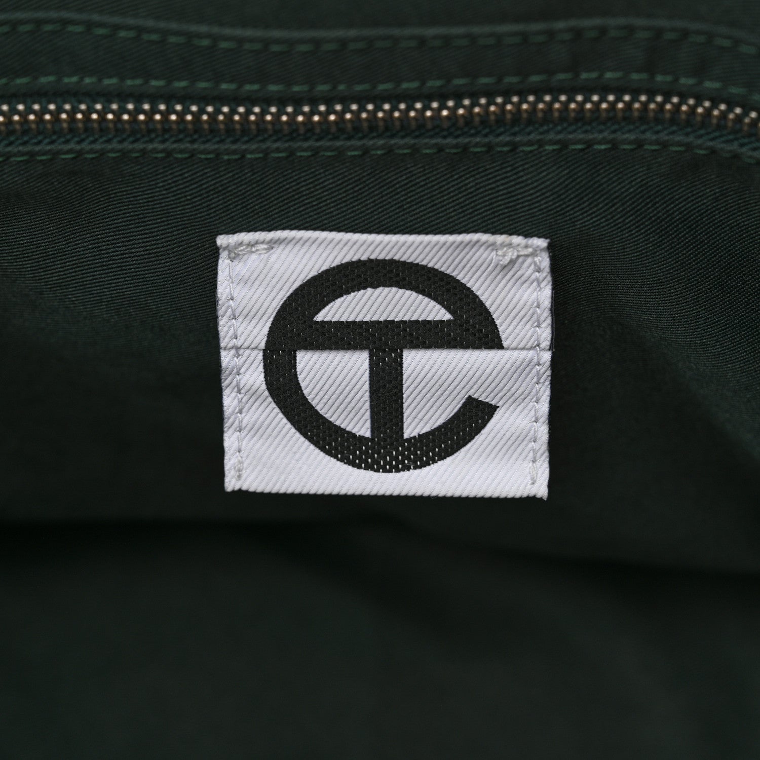 Telfar Vegan Leather Medium Shopping Bag Dark Olive 6 of 10