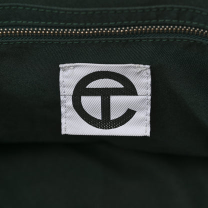 Telfar Vegan Leather Medium Shopping Bag Dark Olive 6 of 10
