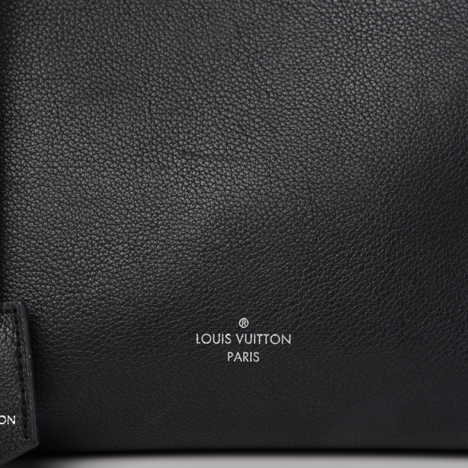 Louis Vuitton Calfskin Lockme Cabas Bois de Rose Black 11 of 13
