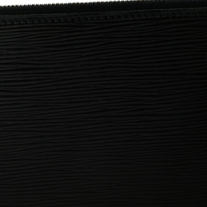 Louis Vuitton Epi Pochette Accessories 24 Black 7 of 9