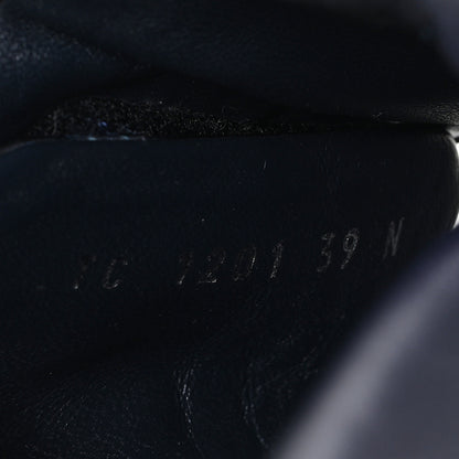 Louis Vuitton Nylon Monogram Womens Pool Pillow Comfort Mules 39 Navy Blue 9 of 9