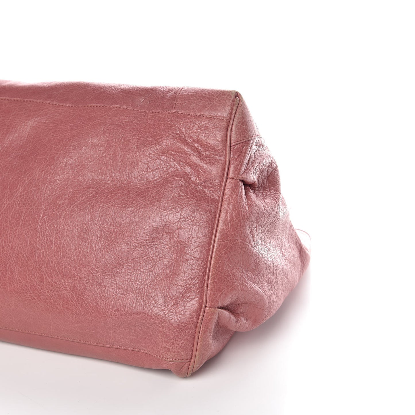 Agneau Classic Hardware Large Sunday Tote Rose Bruyere