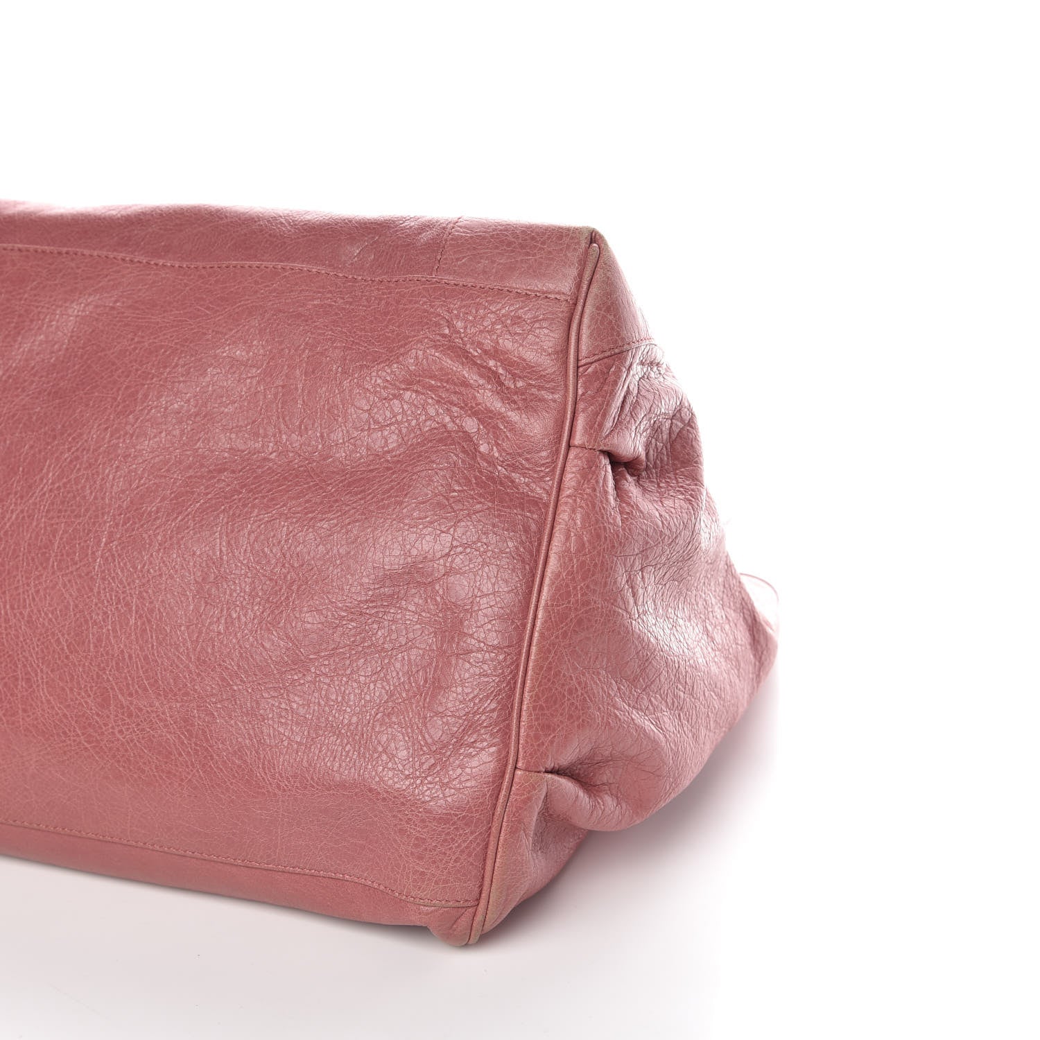 Balenciaga Agneau Classic Hardware Large Sunday Tote Rose Bruyere 8 of 14