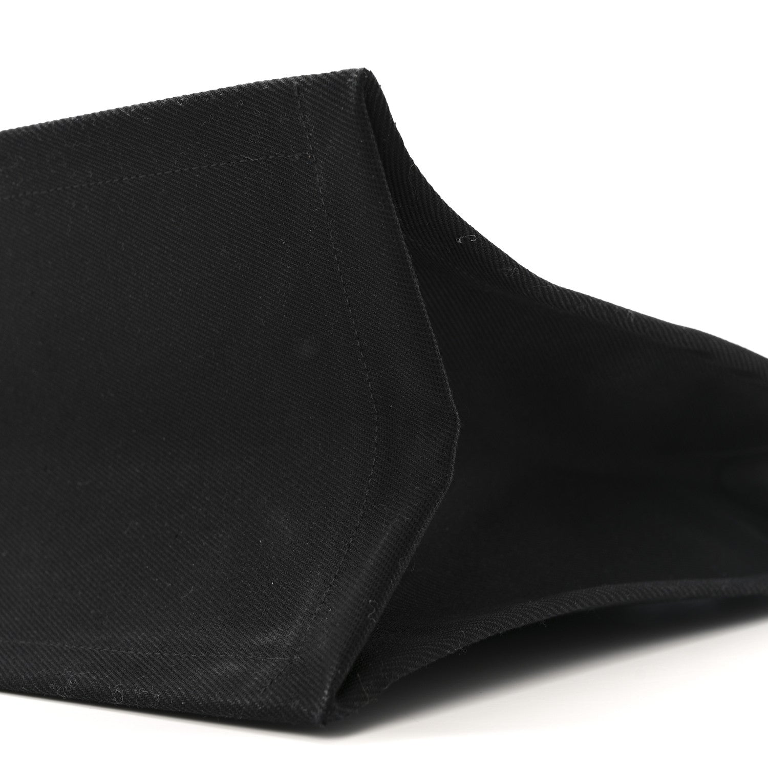 Saint Laurent Linen Calfskin Rive Gauche Tote Black 10 of 13