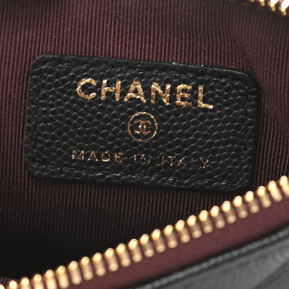 Chanel Caviar Quilted Small Pouch Black 7 of 8