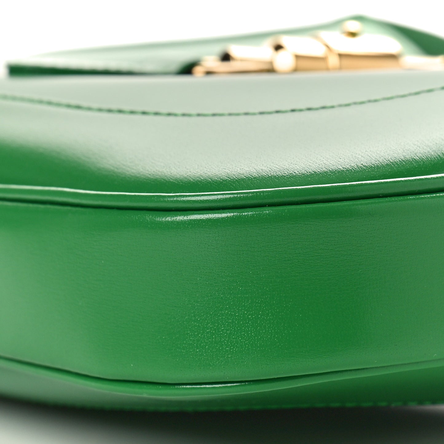 Boarded Dyana Lux Calfskin Small Jackie 1961 Hobo Emerald