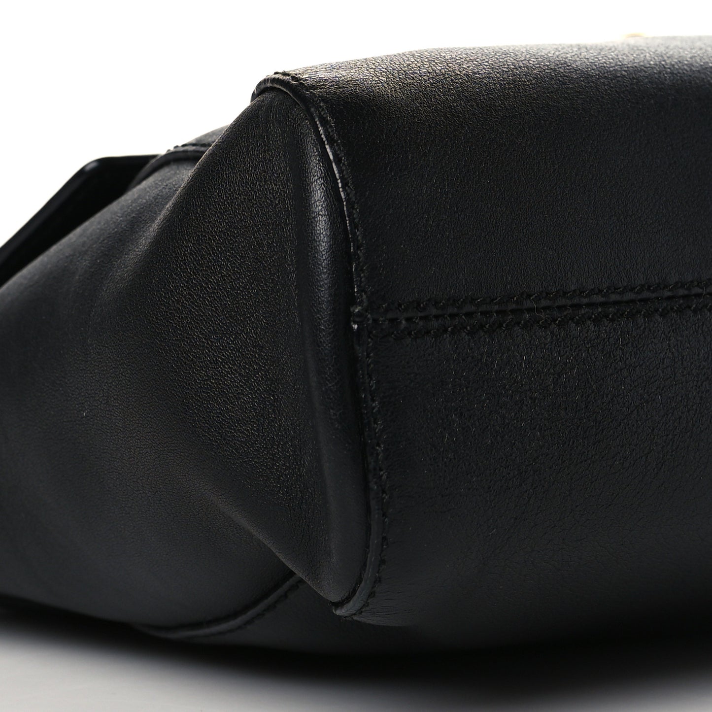 Calfskin Abbey Crossbody Black