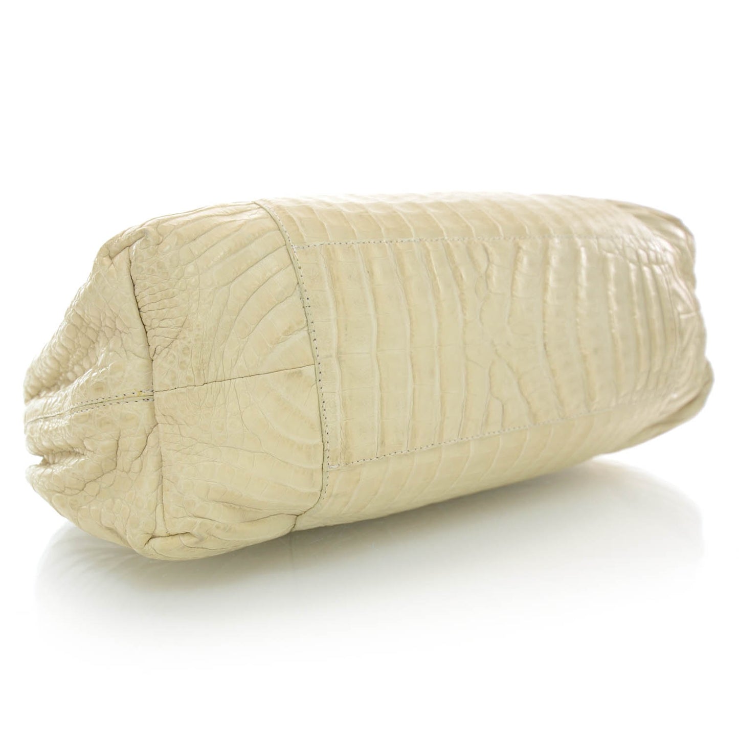 Crocodile Tote Beige