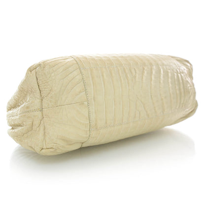 Nancy Gonzalez Crocodile Tote Beige 4 of 7