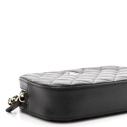 Chanel Caviar Quilted Vanity With Chain Black 10 of 11