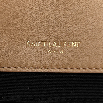 Saint Laurent Lambskin Patchwork Monogram Medium Jamie Beige 5 of 11