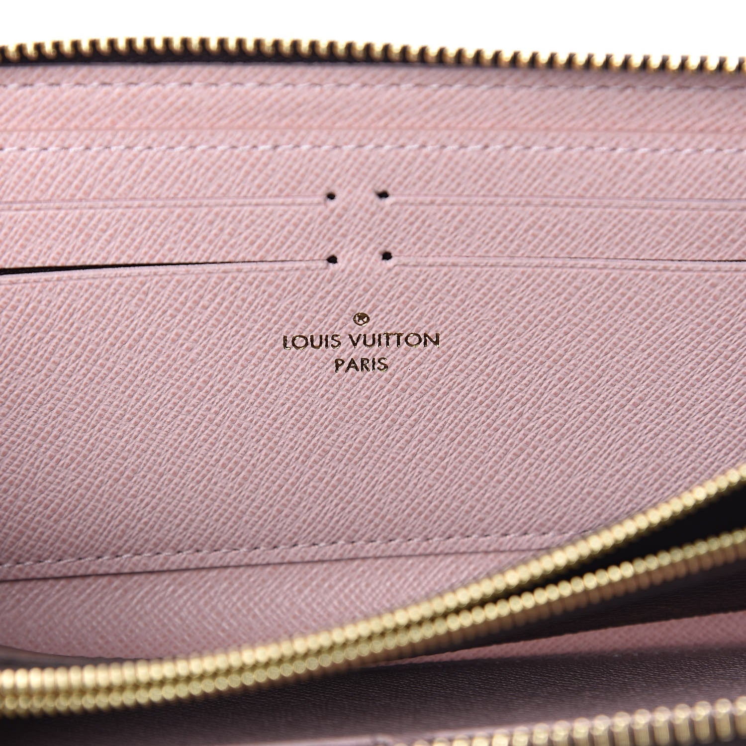 Louis Vuitton Monogram Clemence Wallet Rose Ballerine 6 of 6