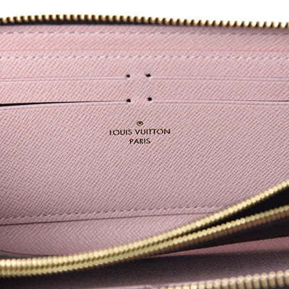 Louis Vuitton Monogram Clemence Wallet Rose Ballerine 6 of 6