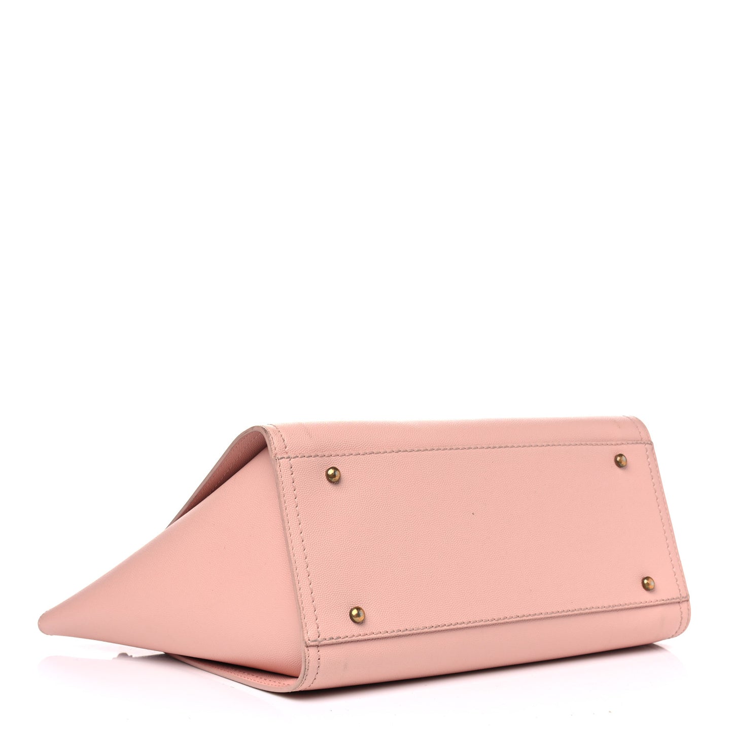 Caviar Small Studded Deauville Tote Light Pink