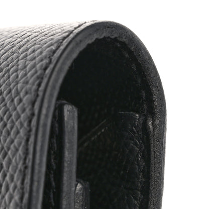 Hermes Epsom Kelly Longue Wallet Black 9 of 10