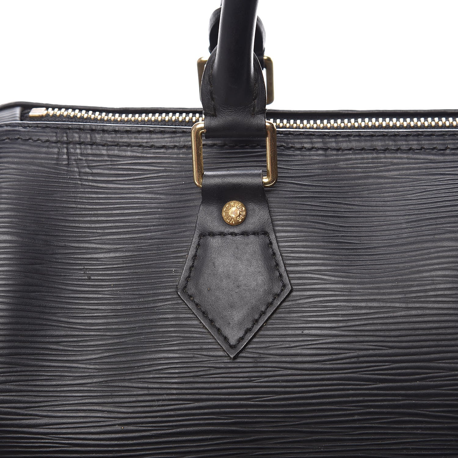 Louis Vuitton Epi Speedy 25 Black 14 of 19
