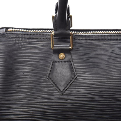 Louis Vuitton Epi Speedy 25 Black 14 of 19