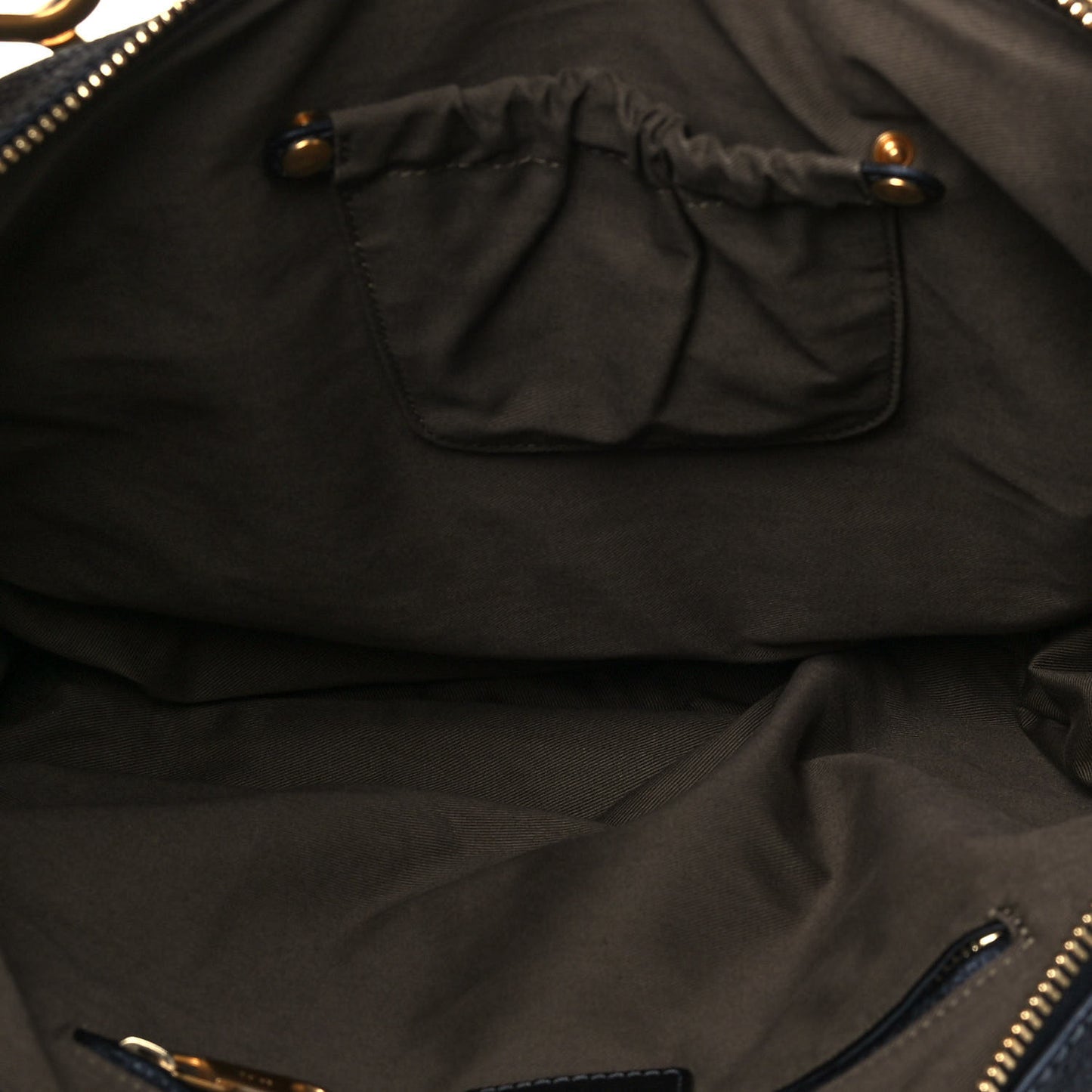 Calfskin Large Marcie Satchel Black