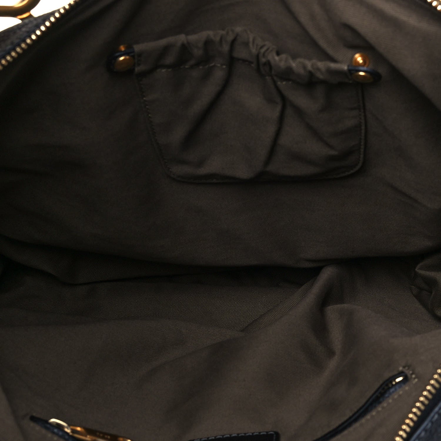 Chloe Calfskin Large Marcie Satchel Black 5 of 12