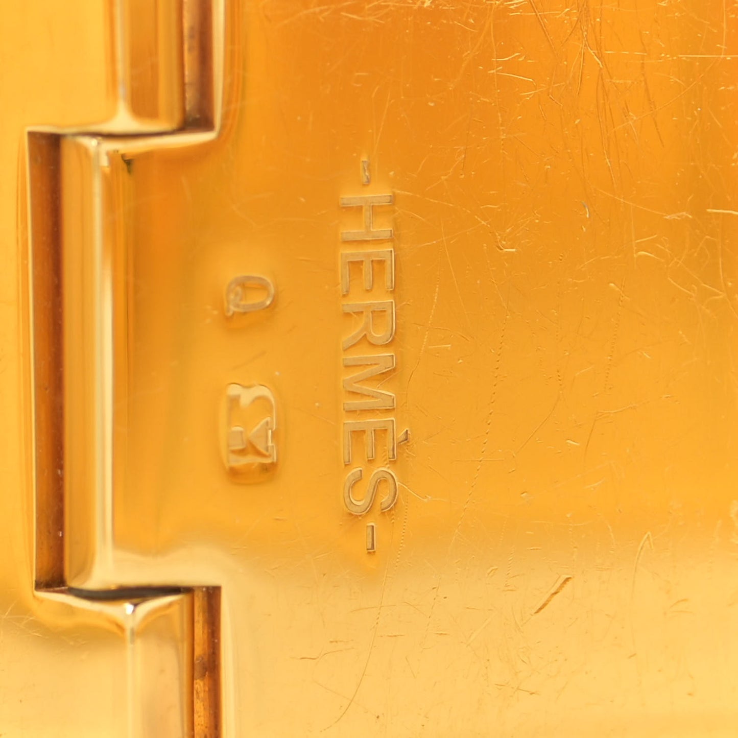 Enamel Wide Clic Clac H Bracelet PM Moka