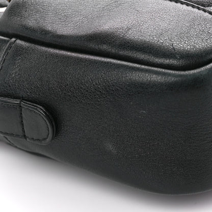 Chanel Calfskin Quilted Daily Chevron Camera Case Black 12 of 12