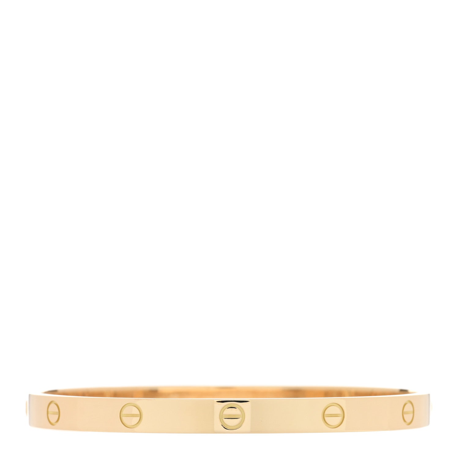 Cartier 18K Yellow Gold LOVE Bracelet 21 1 of 7
