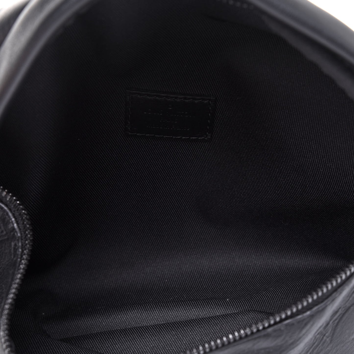 Calfskin Monogram Shadow Discovery Bumbag Black