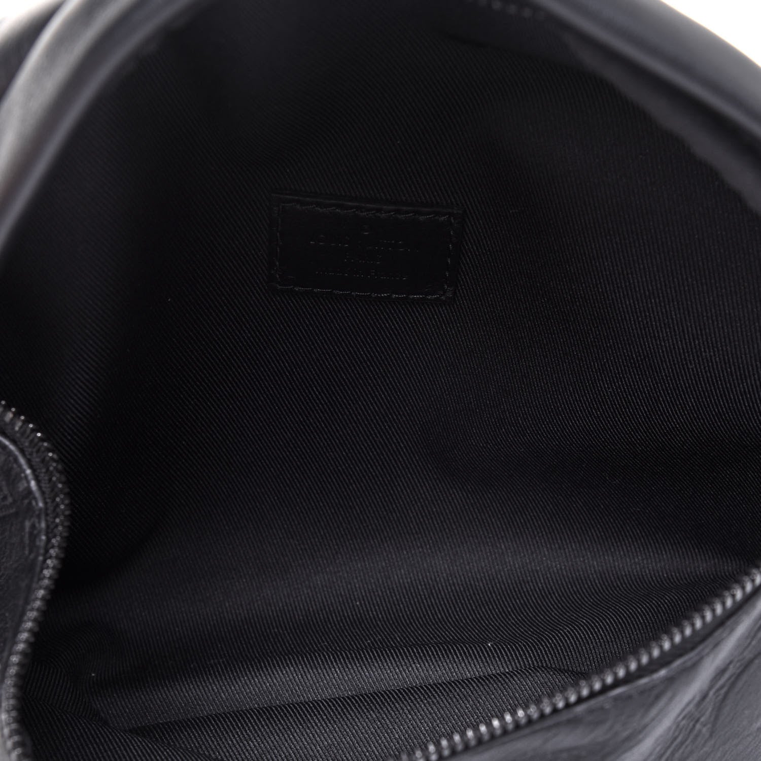Louis Vuitton Calfskin Monogram Shadow Discovery Bumbag Black 5 of 10